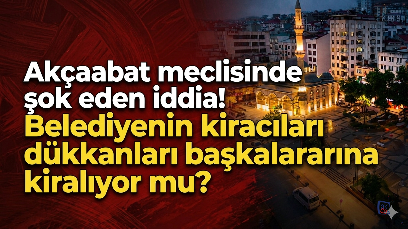 Meclis üyesinden şok eden iddia! Belediyenin kiracıları dükkanları başkalarına mı kiralıyor?
