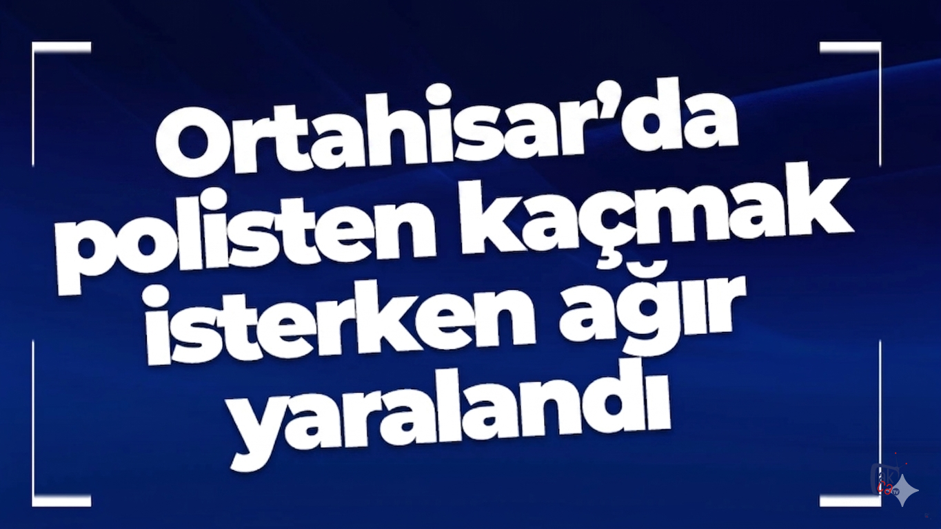 Ortahisar'da polisten kaçmak isterken ağır yaralandı