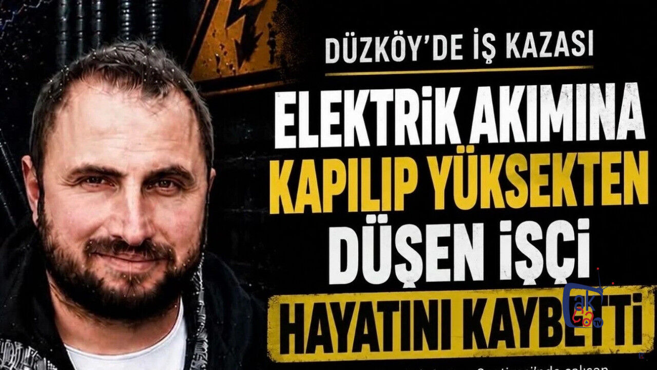 İş kazası can aldı.