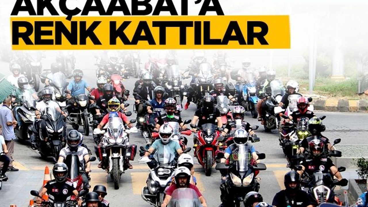 Akçaabat'a Renk Kattılar