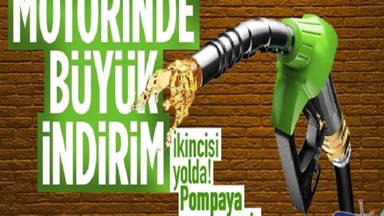 Motorin fiyatlarında indirime gidiliyor.