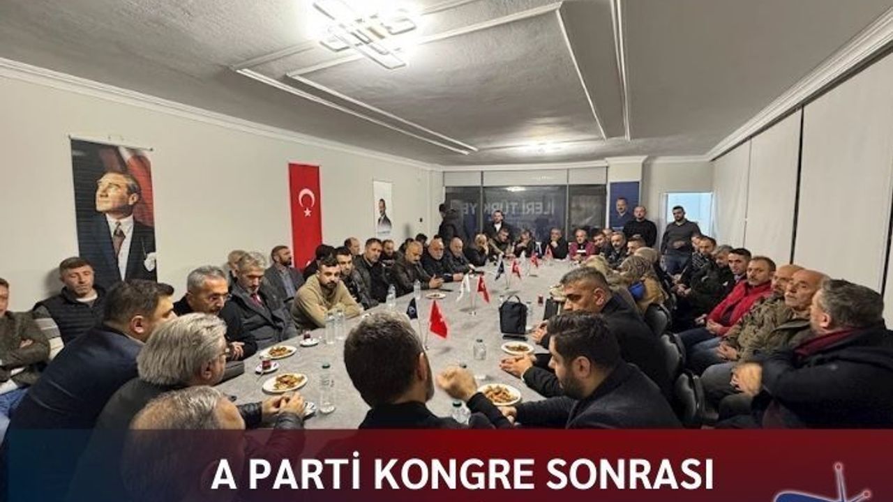A Parti Kongre sonrası  sahaya inecek