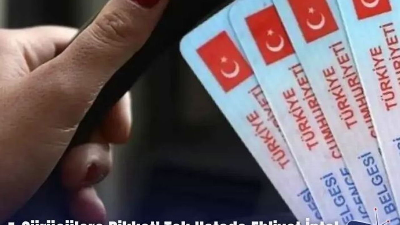 Sürücülere Dikkat! Tek Hatada Ehliyet İptal Edilebilir!