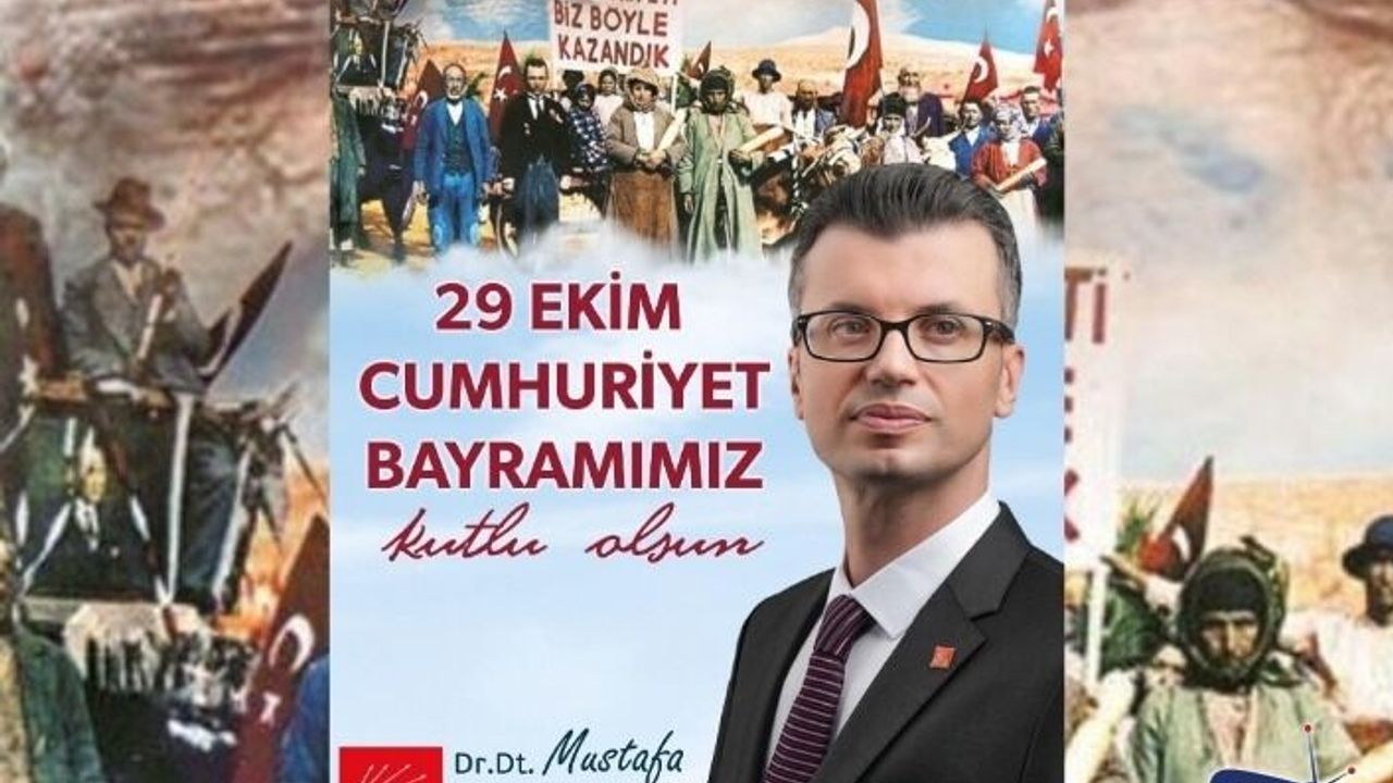Mustafa Çankaya’dan 29 Ekim Cumhuriyet Bayramı Mesajı