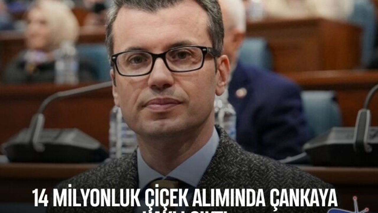 14 milyonluk çiçek alımında Çankaya haklı çıktı