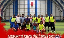 Akçaabat’ta Halkçı Liselilerden Dostluk Maçı