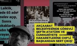 AKÇAABAT BELEDİYESİNDE GÖREVLİ ŞEF'İN ATATÜRK VE CUMHURİYETE HAKARETLERİNE CHP’Lİ BAŞKANDAN SERT ÇIKIŞ!
