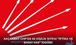 Akçaabat  CHP’de 62 kişilik istifa! “İftira ve baskı var” iddiası