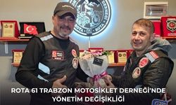 Rota 61 Trabzon Motosiklet Derneği’nde Yönetim Değişikliği