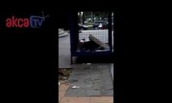 Bayram sabahına çöple uyandık