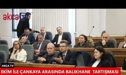 Osman Nuri Ekim ile Mustafa Çankaya arasında Balıkhane tartışması