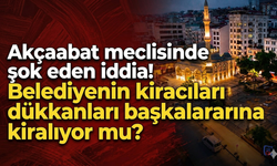 Meclis üyesinden şok eden iddia! Belediyenin kiracıları dükkanları başkalarına mı kiralıyor?