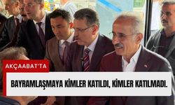 Bayramlaşmaya kimler katıldı, kimler katılmadı.