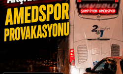 Akçaabat'ta “Amedspor” provakasyonu