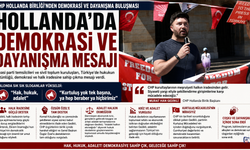 CHP Hollanda'dan Dayanışma mesajı