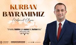 Akçaabat Belediye Başkanı Osman Nuri Ekim'in Kurban Bayramı Mesajı