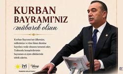 İYİ Parti Trabzon Milletvekili Yavuz Aydın'ın Kurban Bayramı Mesajı