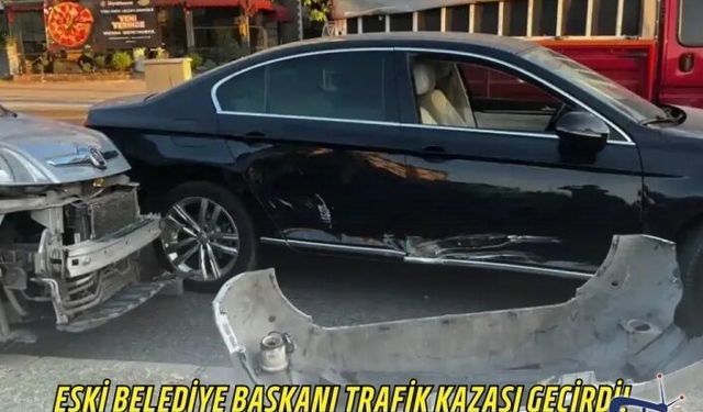 Eski Belediye Başkanı Trafik Kazası Geçirdi!