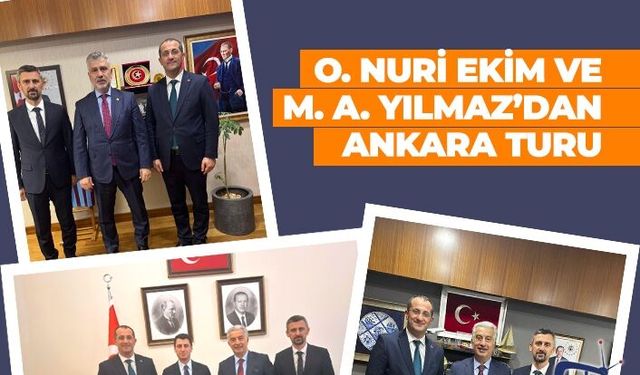 Ekim ve Yılmaz'dan Ankara turu