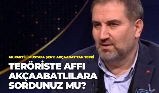 Teröriste affı Akçaabatlılara sordunuz mu?