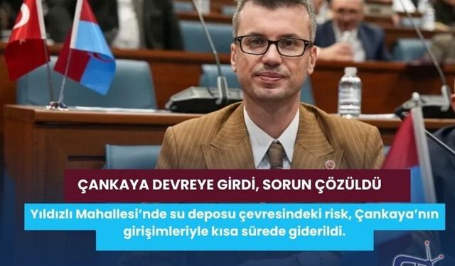 ÇANKAYA DEVREYE GİRDİ, SORUN ÇÖZÜLDÜ