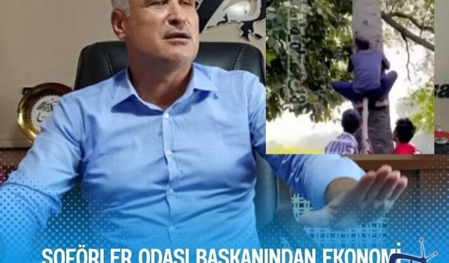 ŞOFÖRLER ODASI BAŞKANINDAN EKONOMİ POLİTİKASINA MÜSTEHCEN VİDEO İLE ALAY