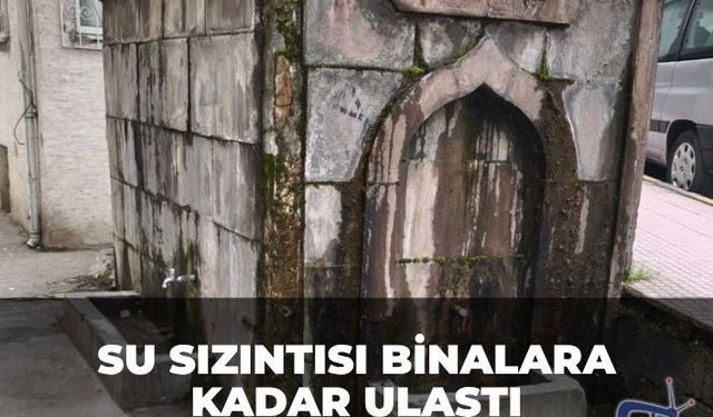Su Sızıntısı Binalara Ulaştı