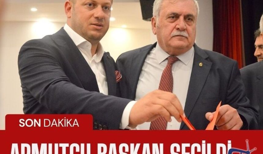 Armutçu Başkan seçildi