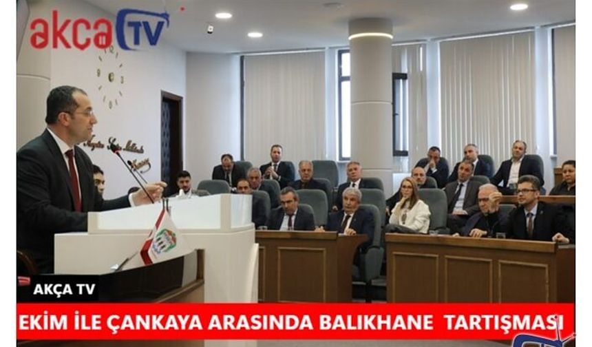 Ekim ile Çankaya arasında balıkhane tartışması