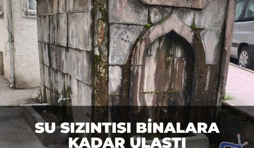 Su Sızıntısı Binalara Ulaştı
