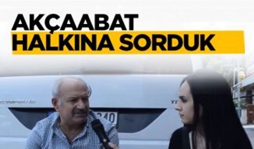 Akçaabat halkına sorduk : Suriyelilerin Oy kullanımı hakkında ne düşünüyorsunuz ?