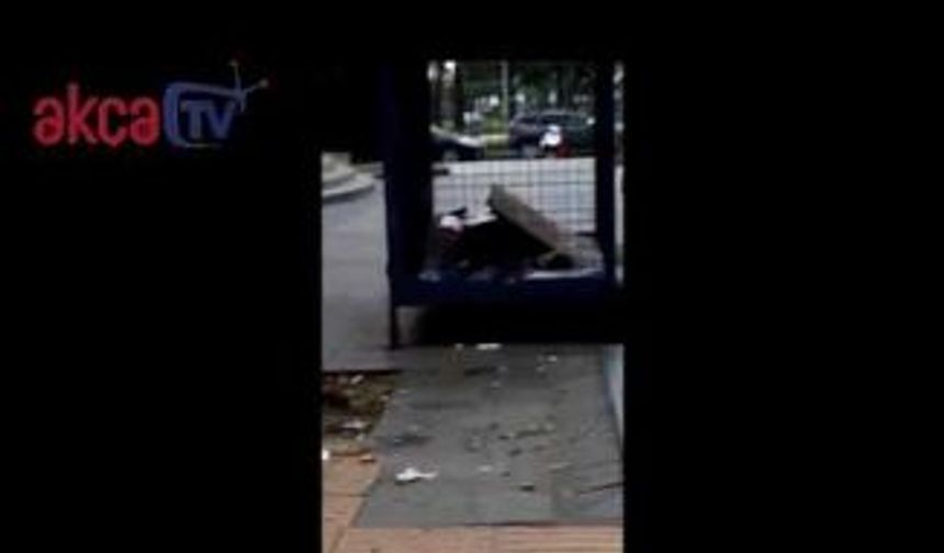 Bayram sabahına çöple uyandık