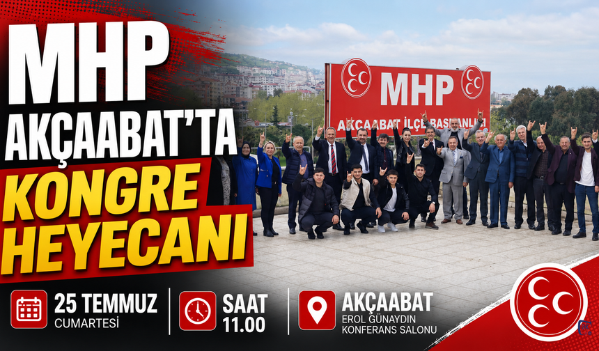 MHP'DE KONGRE HEYECANI